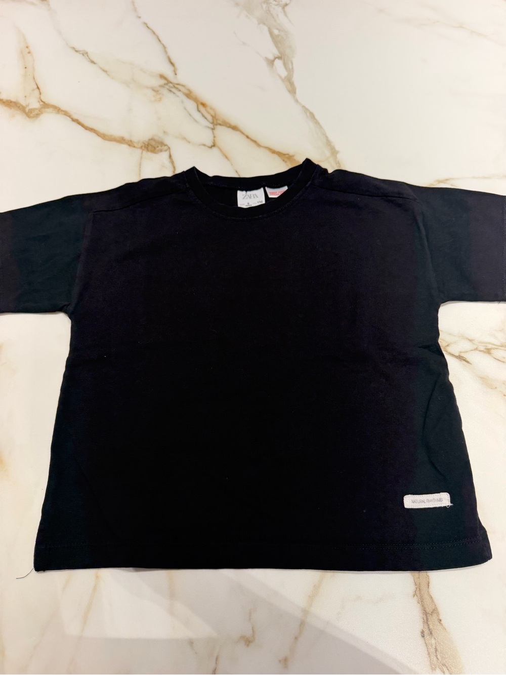 Zara Black Kids T-Shirt - 5yr
